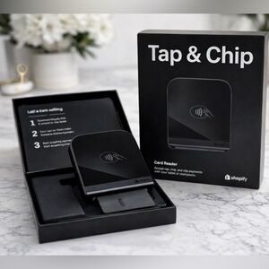 Shopify Tap & Chip Card Reader POS | Contactless + EMV | Complete Kit | New